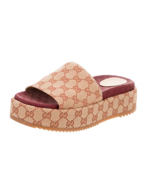 gucci angelina slides cheap|gucci platform slides price.